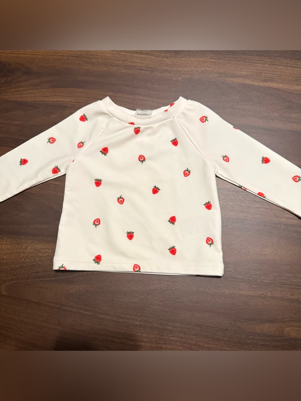Baby girl swim shirt